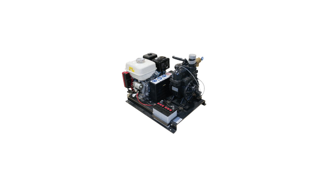 AR HYDRAULIC ROTARY VANE VACUUM PUMP MEC2000-GE - 600/1400 MAX RPM WITH HONDA GAS ENGINE GX270