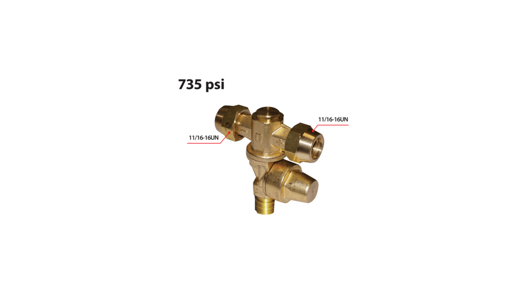 AR HYDRAULIC NOZZLE BODY AG8268036 - 735 PSI DOUBLE NPT 1/4”NPTM