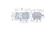 AR INDUSTRIAL HOT WATER PUMP - WHWL50.20NB 1450 RPM N VERSION