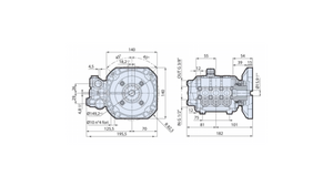 AR INDUSTRIAL MIST PUMP - RCAM05G15E-F8 1750 RPM E VERSION