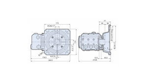 AR INDUSTRIAL STAINLESS STEEL PUMP - RKASS3G15E-F17 1750 RPM E VERSION