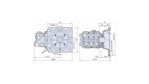 AR COMMERCIAL HOLLOW SHAFT PUMP - RKA4G30HE-F17 1750 RPM E VERSION