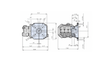 AR COMMERCIAL HOLLOW SHAFT PUMP - XMV35G25D-F33 3400 RPM D VERSION