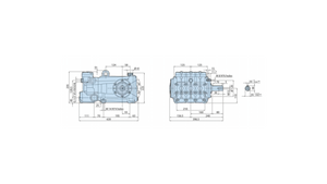 AR INDUSTRIAL SOLID SHAFT PUMP - RTD200-80 1000 RPM N VERSION