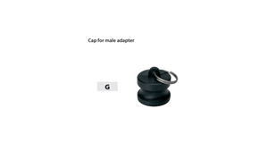 AR HYDRAULIC CAM LOCK COUPLER AG8034258 - 1" CAP FOR MALE ADAPTER