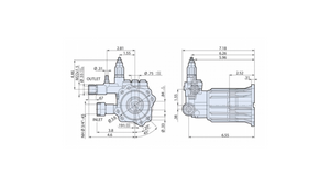 AR RESIDENTIAL HOLLOW SHAFT PUMP - RMV22G24D-EZ 3400 RPM D VERSION RMV