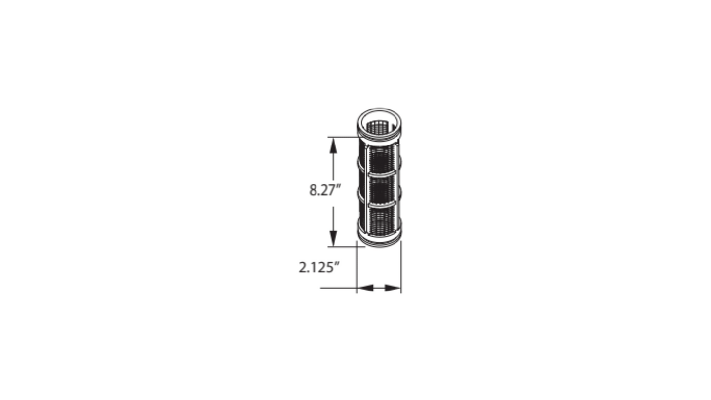 AR HYDRAULIC TANK LINE STRAINER SPARE PARTS FOR DIMENSIONS - 1 1/4” & 1 1/2” AGC00100033 - 50 MESH