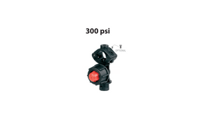 AR HYDRAULIC NOZZLE BODY WITH DIAPHRAGM CHECK-VALVE AG8234007 - 300 PSI QUICK 3/8” 1/2"-DIAMETER