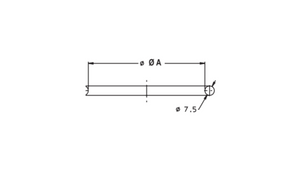 AR HYDRAULIC GASKET AGG00000006 - FOR 12" TANK LID RING