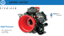 AR HYDRAULIC DRIVEN PUMP AR1053-C/C 550 RPM - HIGH-PRESSURE