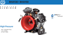 AR HYDRAULIC DRIVEN PUMP BHA150-C/C 550 RPM - HIGH-PRESSURE