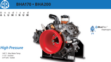AR HYDRAULIC DRIVEN PUMP BHA170-C/C 550 RPM - HIGH-PRESSURE