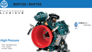 AR HYDRAULIC DRIVEN PUMP BHP130-C/C 550 RPM - HIGH-PRESSURE