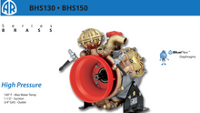 AR HYDRAULIC DRIVEN PUMP BHS130-C/C 550 RPM - HIGH-PRESSURE