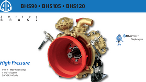 AR HYDRAULIC DRIVEN PUMP BHS105-C/C 550 RPM - HIGH-PRESSURE