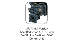 AR HYDRAULIC DRIVEN PUMP AR403-GR3/4-GCI 550 RPM - MEDIUM-PRESSURE