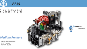 AR HYDRAULIC DRIVEN PUMP AR40-SP/A3/4 550 RPM - MEDIUM-PRESSURE