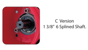 AR HYDRAULIC DRIVEN PUMP AR135BP-GR1 550 RPM - LOW-PRESSURE