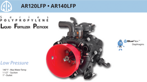 AR HYDRAULIC DRIVEN PUMP AR140LFP-SP 550 RPM - LOW-PRESSURE