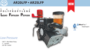 AR HYDRAULIC DRIVEN PUMP AR25LFP-GR3/4-GCI 1450 RPM - LOW-PRESSURE