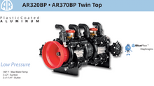 AR HYDRAULIC DRIVEN PUMP AR320BPTWINTOP-C/C Twin Top 550 RPM - LOW-PRESSURE