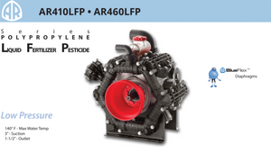 AR HYDRAULIC DRIVEN PUMP AR460LFP-APC/C 550 RPM - LOW-PRESSURE