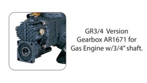 AR HYDRAULIC DRIVEN PUMP AR70BP-SP 550 RPM - LOW-PRESSURE