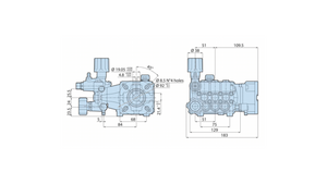 AR RESIDENTIAL HOLLOW SHAFT PUMP - JRV3G30D-F7-EZ 3400 RPM D VERSION JRV-F7