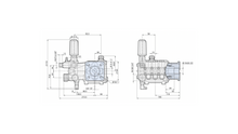 AR COMMERCIAL HOLLOW SHAFT PUMP - RCVU3G27D-F7-EZ 3400 RPM D VERSION