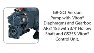 AR HYDRAULIC DRIVEN PUMP AR80LFP-GR-GCI* 550 RPM - LOW-PRESSURE