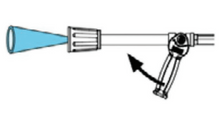 AR HYDRAULIC LONG RANGE ADJUSTABLE SPRAY GUN AGKIT-10/11 - 870 PSI