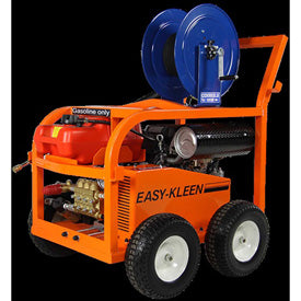 Easy-Kleen IS7040G Industrial Cold Water, 4 GPM at 7000 PSI, 25 HP Kohler Gas Engine, General Pump, Continuous Duty Power Band Belt Drive System,  Powder Coated Frame with 13" Solid Rubber Tires