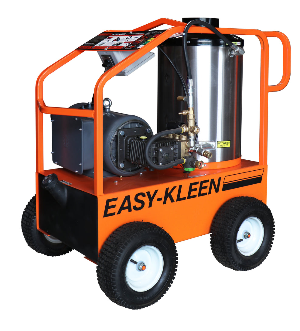 EZO3035E-GP Easy Kleen-Commercial Hot Water Electric Pressure Washer - 3000 PSI