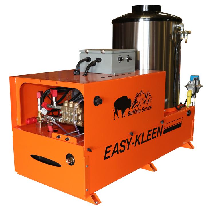 EZP3608-3-208-A Easy-Kleen Buffalo Series - Industrial Propane, 8 GPM at 3600 PSI, 20 HP TEFC 1.25 Service Factor Electric Motor, Three Phase, 208-230 Voltage, Auto Start Stop, General Pump